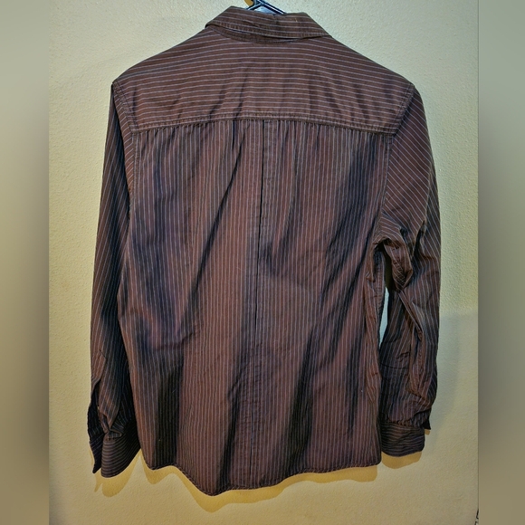 Men's INC International Concept Striped Button-Up Shirt - Picture 2 of 7